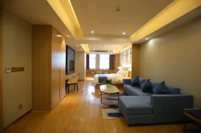 New Beacon Shangju Hotel (Wuhan Guanggu Avenue) Hotel dekat Wuhan Polytechnic Tourism and Aviation Service College