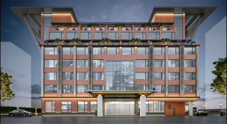 Hongyang · Liyue Yunju (Guangzhou Tapazhou Convention and Exhibition Store) Отели рядом с достопримечательностью «Guangdong Polytechnic Normal University Library»