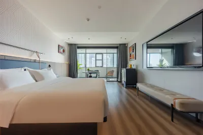 HYGGE Qieman Hotel (Hefei Huaihe Road Pedestrian Street Intime Center Branch) Hoteller i Luyang District