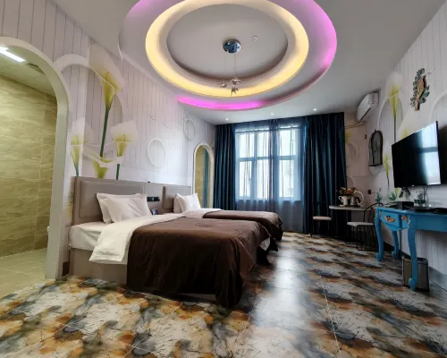 Karamay Waterwood Flower Theme Hotel Hotéis em Karamay