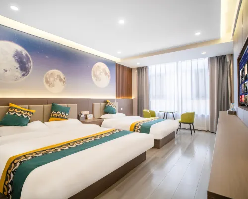 โรงแรมซีเยว่ สาขา พื้นที่ทิวทัศน์ฉีไฉตันเซี่ย อำเภอหลินเซอ จางเย่ โรงแรมในหลินเซอ