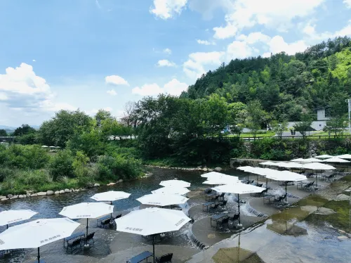 御墅丨環山祕境溯溪泳池私湯溫泉度假飯店 （安吉深溪峽谷漂流店）