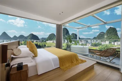 Yangshuo Yunjian Mountain Homestay (Yulongqiao Pier) Hotel in zona Yulong Bridge