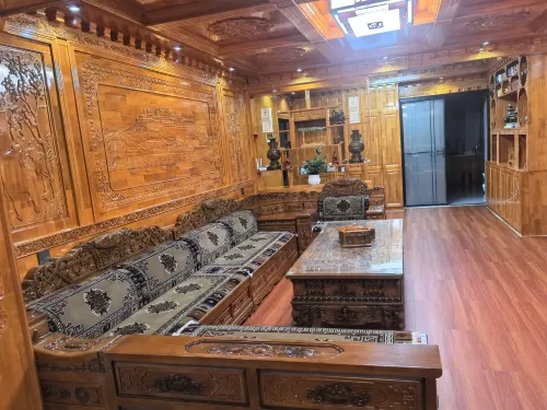 Luqu Jiaxin Homestay - ห้องครัว