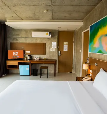 ห้องดีลักซ์พรีเมียร์วิวสวน