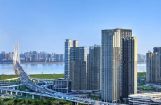 Ascott Hankou Riverside Wuhan 漢口江岸周辺のホテル