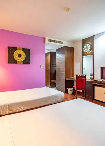 ห้องดีลักซ์เตียงคู่