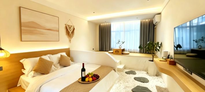 Maitreya Designer Dream Hutong Bieyuan (Huquan Ecological Park Honghe Water Town Store) Hotels in Mile City