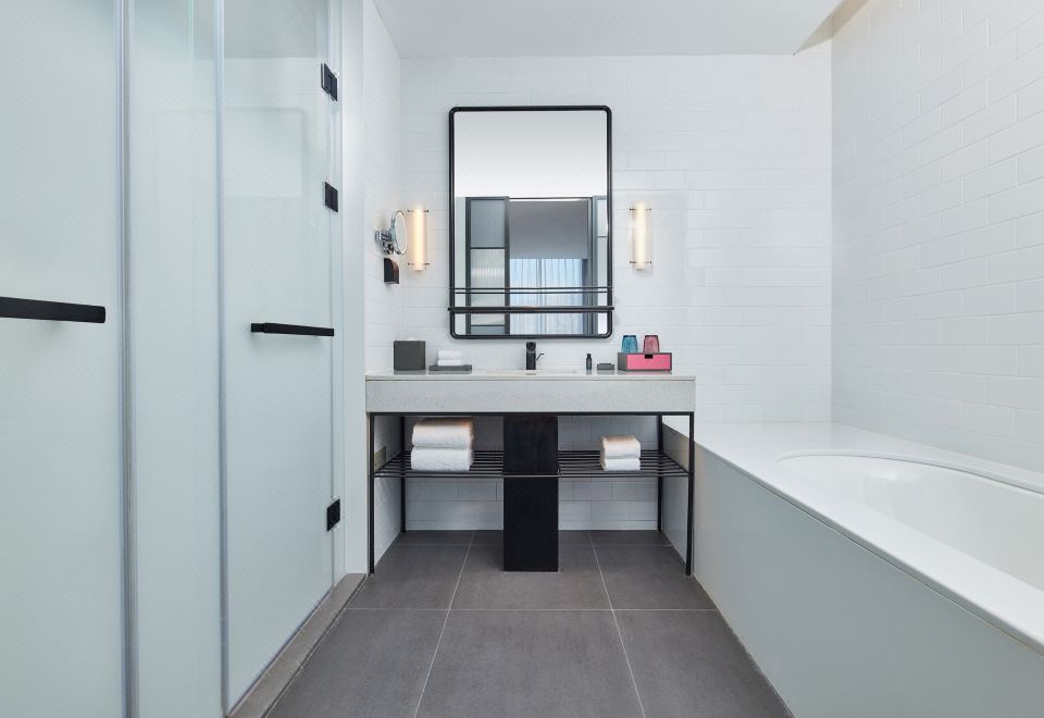 알로프트 베이징 화이루 호텔의 로비 전경