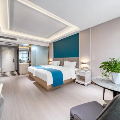 Yuyuan International Hotel (Yiwu Suxi Heart Suxi Night Market Store) Отели рядом с достопримечательностью «Jinhua Qilu Mountain»