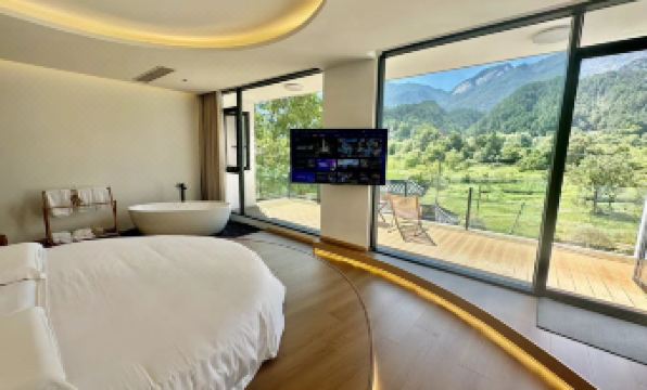 Tiantangzhai Yuexia Mountain Residence courtyard Guesthouse