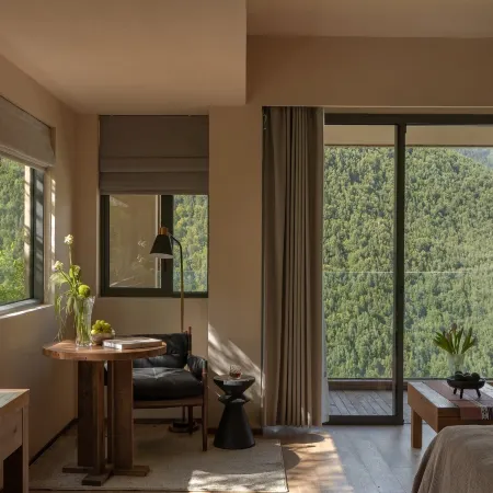 High-end private soup villa with starry sky and 24-hour free oxygen inhalation and floor heating