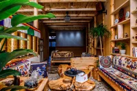 Huize Qianhe Cinema Homestay - ห้องครัว