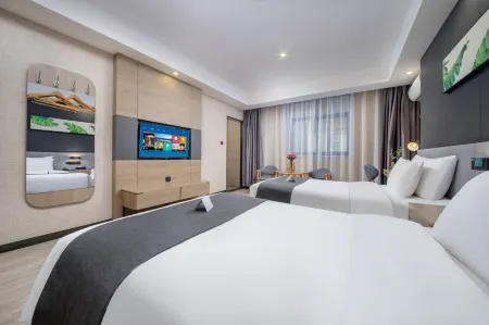 Shangke Youpin Hotel (Xianyang Lake Beiping Street Branch) Отели рядом с достопримечательностью «Shaanxi Post and Telecommunications Vocational and Technical College»