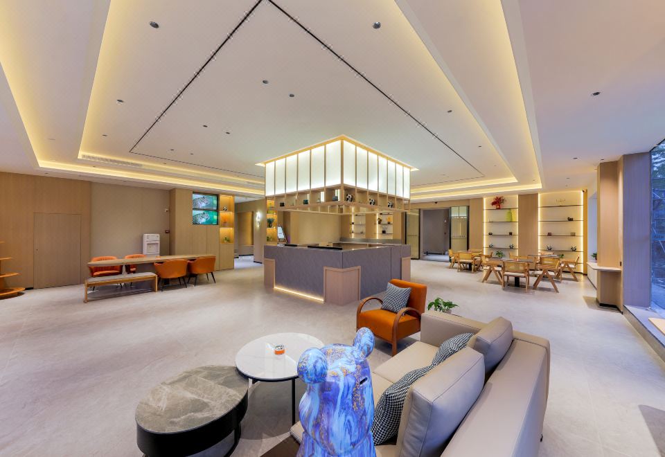 윈드 히든 톈자오 영화 호텔의 영화 테마 시설 또는 복도