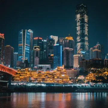 重慶假日江畔酒店（解放碑洪崖洞店） 鄰近洪崖洞民俗風貌區的酒店