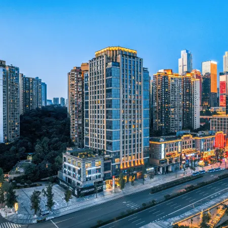 Chongqing from Hotel (Liujia Matou, Guanyinqiao Branch) Отели рядом с достопримечательностью «Chongqing Bayu Mingbian Culture Art Museum»