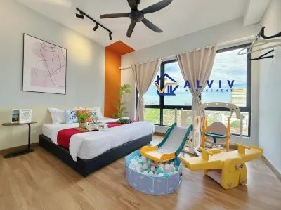 New! the Apple Residence I 2-3Br I Game I 5Min Jonker - Managed by Alviv Homestay Các khách sạn ở 