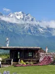 Lán·Shanying | Sky Terrace & Private Hot Spring · Panoramic Snow View (Baisha Old Town) - Mountain view
