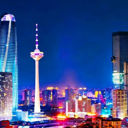 Alice Yinying City View Apartment (Qingnian Street Color TV Tower)