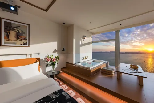AMOY Egret Seaview Trendy Homestay (Xiamen University Shimao Twin Towers) -  Ferienwohnungen