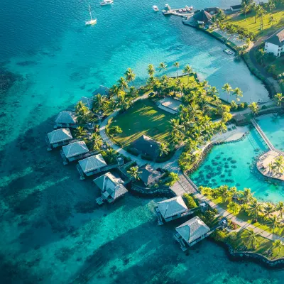大溪地洲際水療度假村 University of French Polynesia附近的飯店