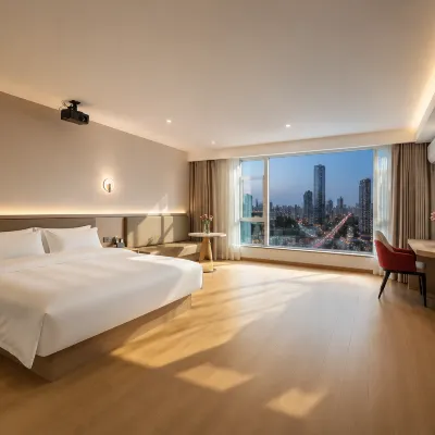 Bairui Hotel (Xuzhou Wanda Plaza Yunlong Huafu Branch) Hotel dekat Kuil Tushan