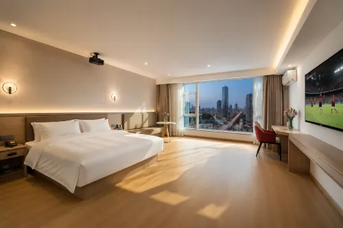 Bairui Hotel (Xuzhou Wanda Plaza Yunlong Huafu Branch) - Romantic