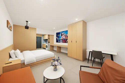Minhou Qingyi Apartment (Qingkou Town Auto City) - مطابخ