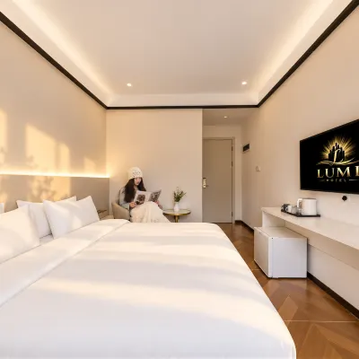 LU MI Hotel（near the Mekong River, with self-service laundry） ワットチャン周辺のホテル