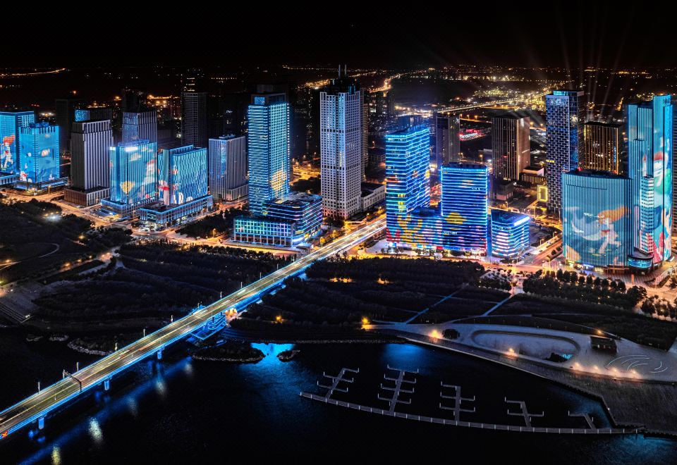 Lavande Hotel의 편안한 욕실 모습