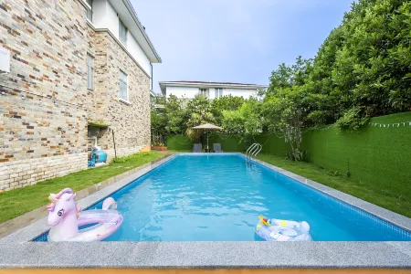 Yangcheng Lake Letu Villa Отели рядом с достопримечательностью «Bachenghu Park»