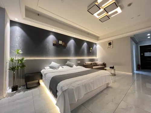 Jiamusi Runda Apartment - ห้องครัว