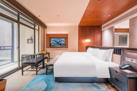 Puyuan Fashion Ancient Town Meshang Resort Hotel Отели в г. Цзясин