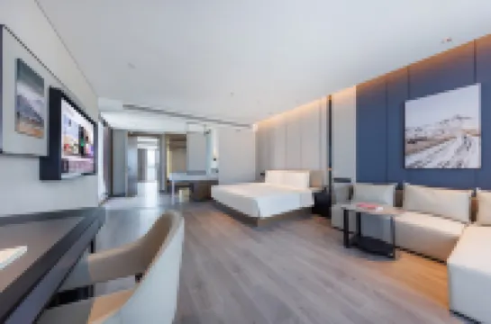 煙台八角灣大學城中建亞朵飯店 煙台蓬萊國際機場附近的飯店