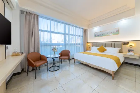 Fengshe Hotel (Oriental High-speed Railway Station) Отели в г. Дунфан