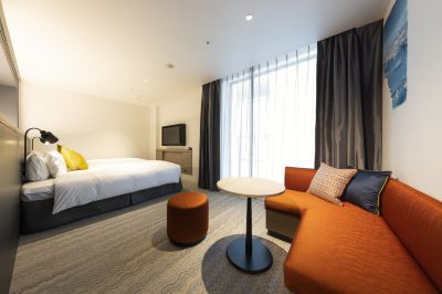 ユニバーサルツインルーム ホテルインターゲート大阪 梅田の写真