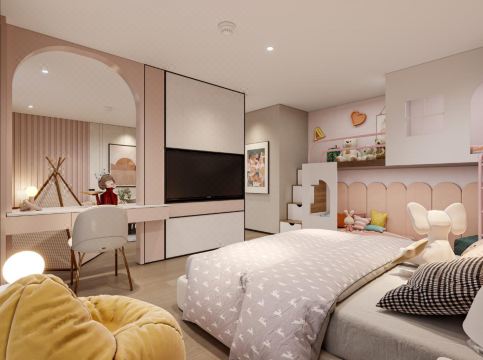 진두 호텔 내부