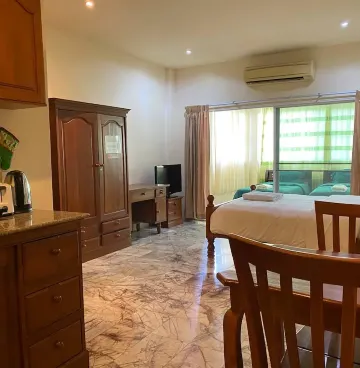 อพาร์ตเมนต์สำหรับครอบครัวพร้อมห้องครัว