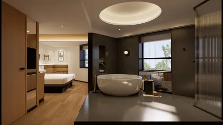 SFEEL Designer Hotel (Chengdu Niuwangmiao Subway Station Branch) Отели рядом с достопримечательностью «Niuwang Temple»