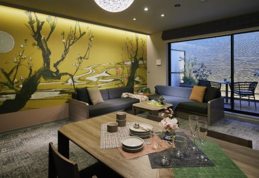 민 기온 객실 전경