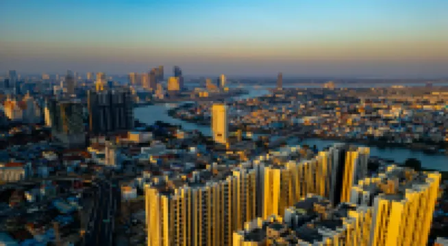 富力金邊中心城飯店式公寓 皇家農業大學附近的飯店