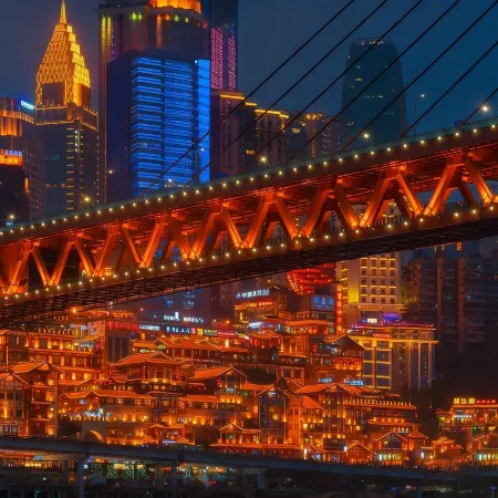 Holiday River View Hotel,Hongyadong,Jiefangbei,Chongqing