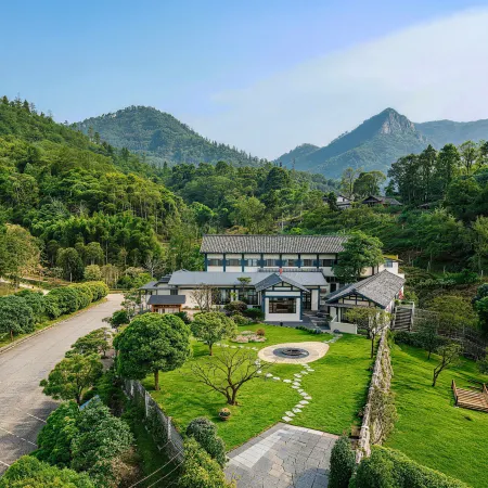 Mountain Breeze as the Vein. Forest Private Hot Spring Outdoor Themed Homestay