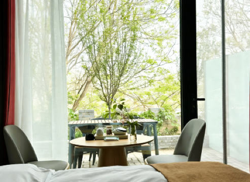 壺口瀑布靜水河居民宿