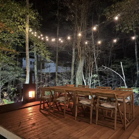 Kawa No Mori Villa Karuizawa - Ghibli-like Enchanted Riverside Moss Garden Forest Retreat