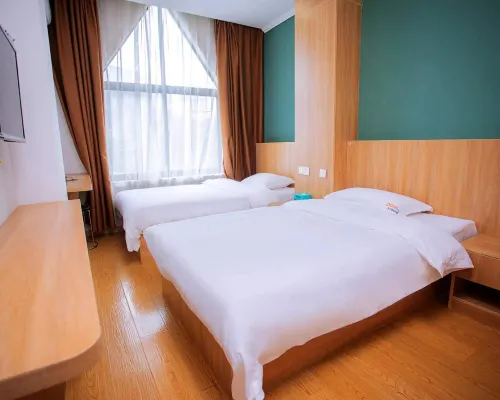 Pudding Hotel (Shunji Railway Station) Hotéis em Bengbu