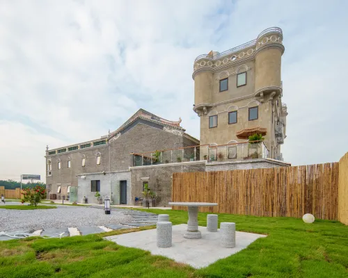 Liyuan Daoxiang Diaolou Boutique Cultural Homestay (Chikan Ancient Town Scenic Area Branch) من الخارج Photos
