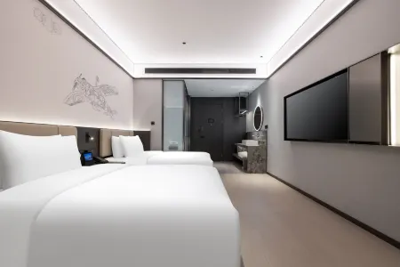 Pujing Waiting Hotel (Dongli Plaza Zhangguizhuang Subway Station) Отели рядом с достопримечательностью «West Campus of Tianjin University of Technology and Education»