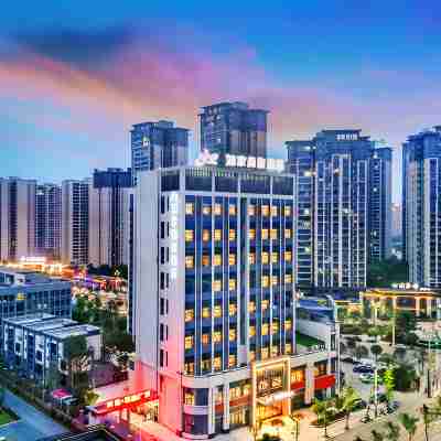 ホームイン ビジネスホテル(自貢富順時代広場職業技術学校) Hotel Exterior